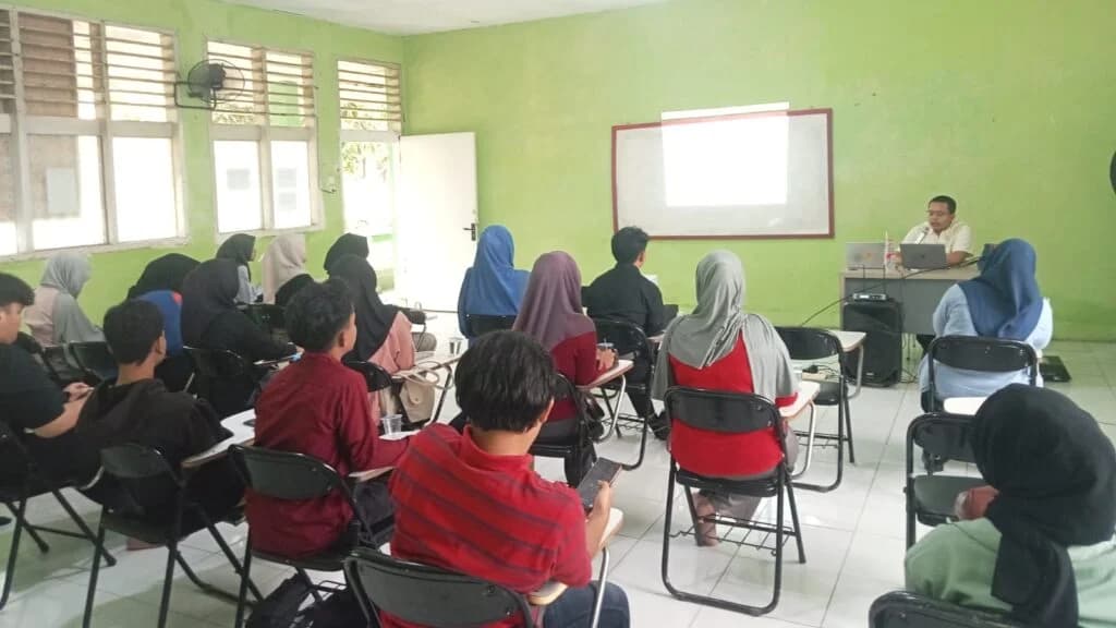 Dokumentasi kegiatan upgrading organization mahasiswa Poltek Kepribadian